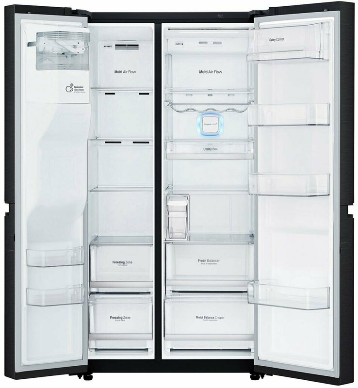 Side-by-side холодильник LG GC-L247CBDC - фото - №5