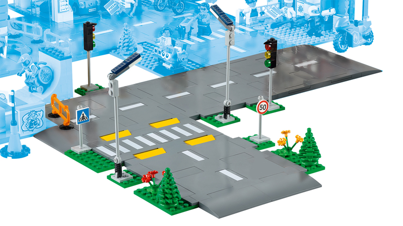 Конструктор LEGO City Town Дорожні плити 60304 фото