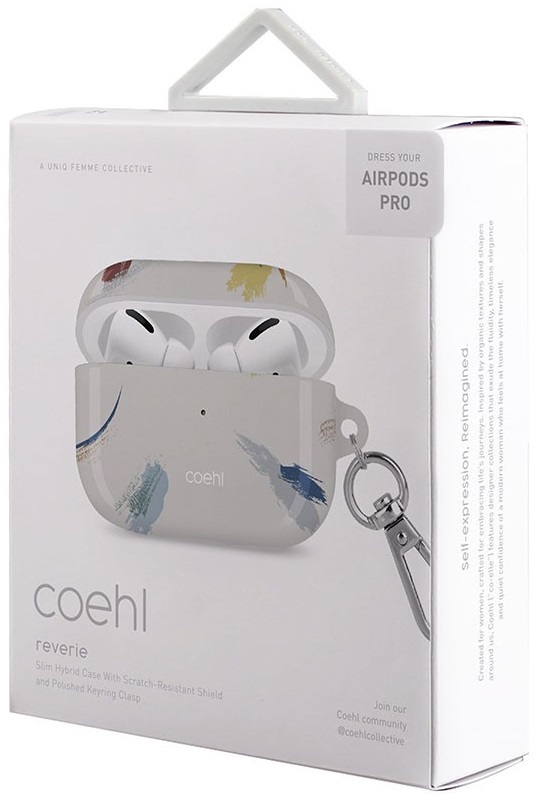 Чохол Uniq Coehl Reverie для AirPods Pro Case - Soft Ivory (Ivory) фото