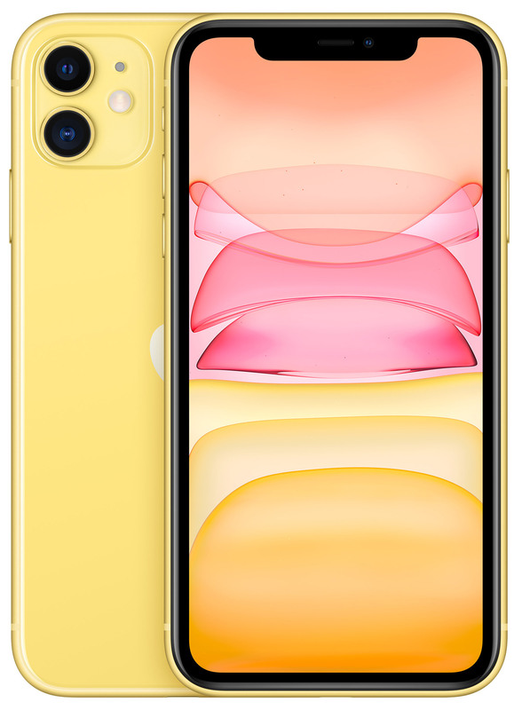 Apple iPhone 11 128Gb Yellow (MWM42) - фото - №0