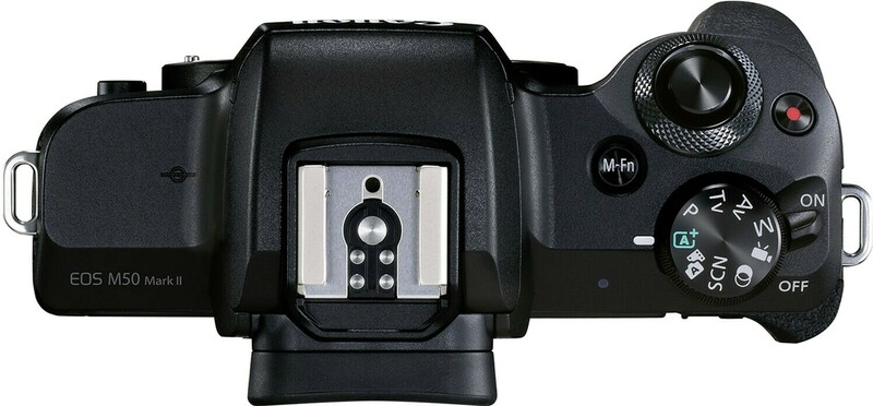 Фотоапарат Canon EOS M50 Mark II + 15-45 мм f/3.5-6.3 IS STM + SB130 + 16GB SD (4728C058) фото