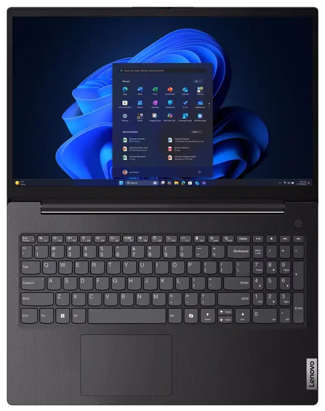 Ноутбук Lenovo V15 G6 ITN Business Black (83M4001LRA) - фото - №5