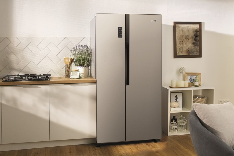 Side-by-side холодильник Gorenje NRS918EMX фото