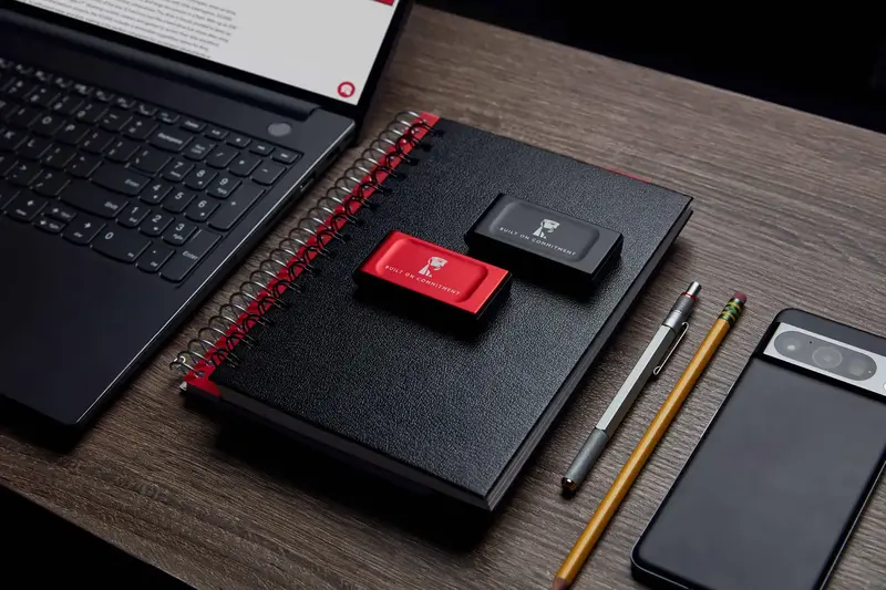 Зовнiшнiй SSD Kingston XS1000 2TB (SXS1000/2000GA) USB 3.2 Gen 2 Type-C червоний - фото - №3