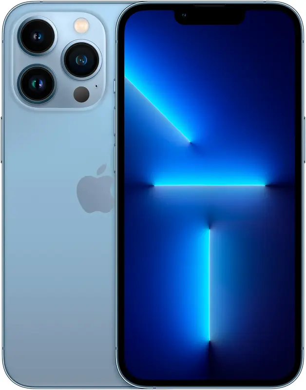 Б/У (відновлений) Apple iPhone 13 Pro 256Gb Sierra Blue (Це Норм) - фото - №0