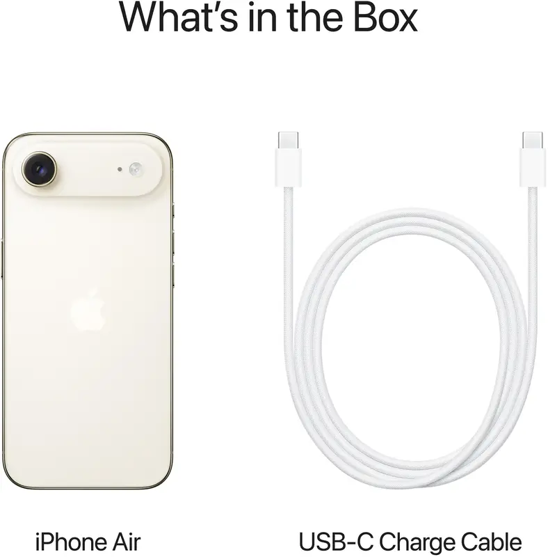 Apple iPhone Air 512GB Light Gold (MG2U4) - фото - №7