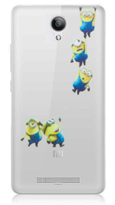 Чехол-накладка Cartoon Minions 2 для Xiaomi Redmi Note 2 фото