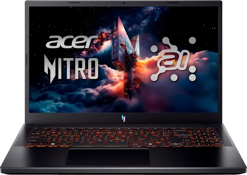 Ноутбук Acer Nitro V 15 AI ANV15-42-R5W3 Black (NH.U31EU.00C) - фото - №0