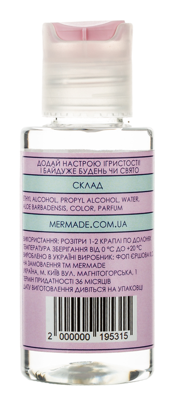 Антисептик для рук Mermade - Champagne 80 ml MR0006B фото
