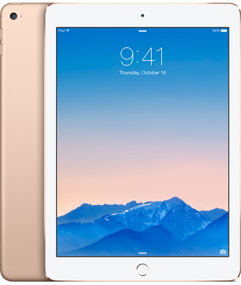 Apple iPad Air 2 64GB Wi-Fi Gold (MH182TU/A) фото