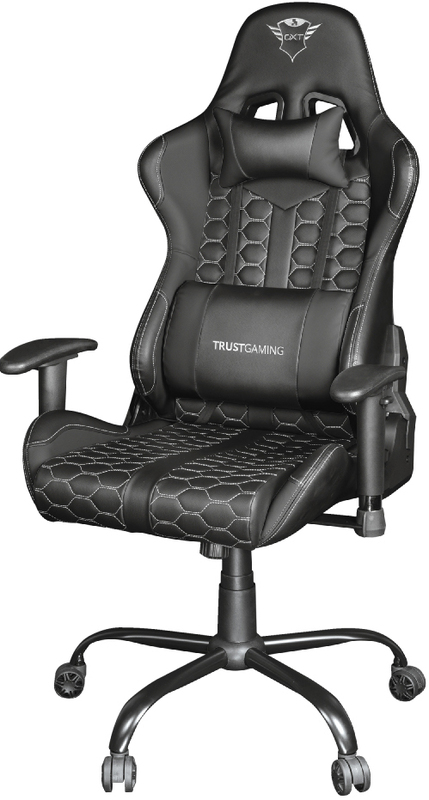 Ігрове крісло Trust GXT 708W Resto (Black) 24436_TRUST - фото - №1