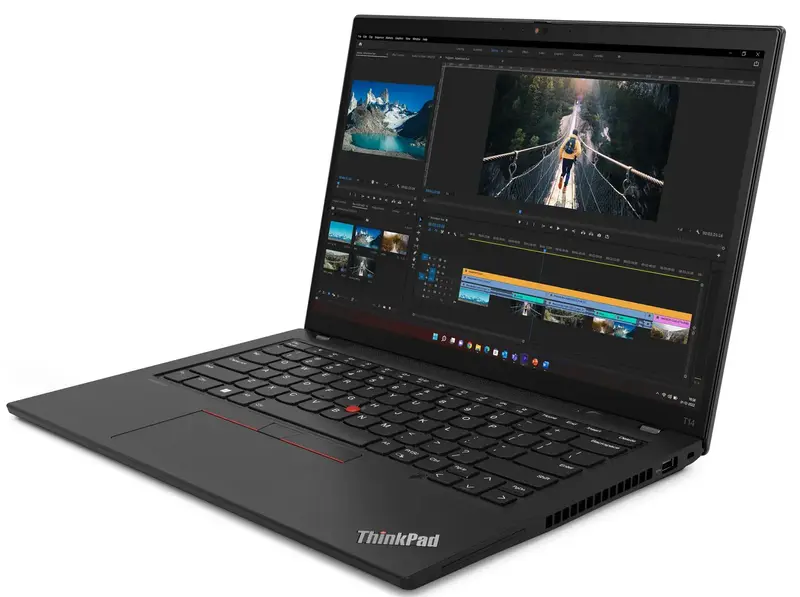 Ноутбук Lenovo ThinkPad T14 G4 Black (21HES2080V) - фото - №1