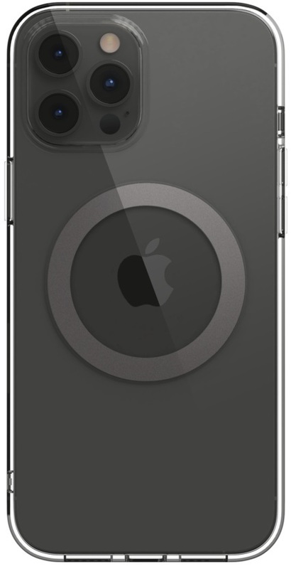 Чохол SwitchEasy MagClear для iPhone 12 Pro Max (Space Gray) фото
