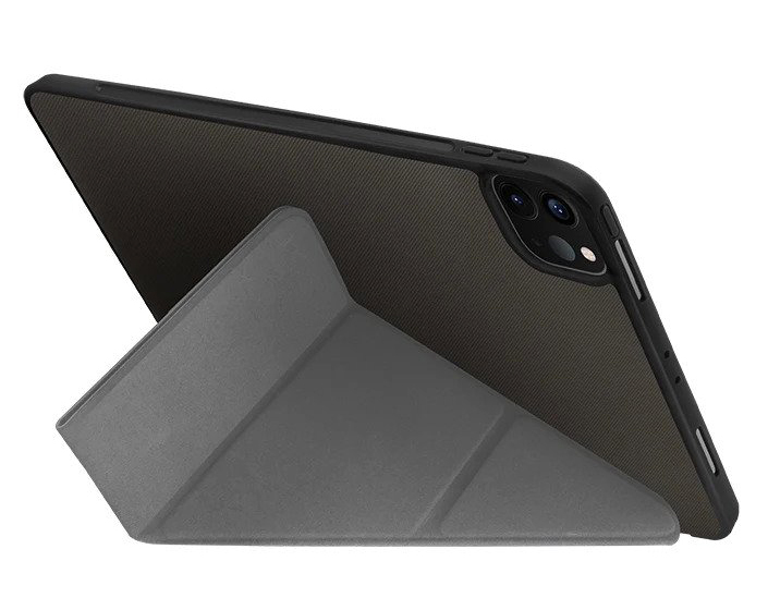 Чохол Uniq Transforma Rigor New Charcoal(Grey) для IPad Pro 12.9 (2020) - фото - №2