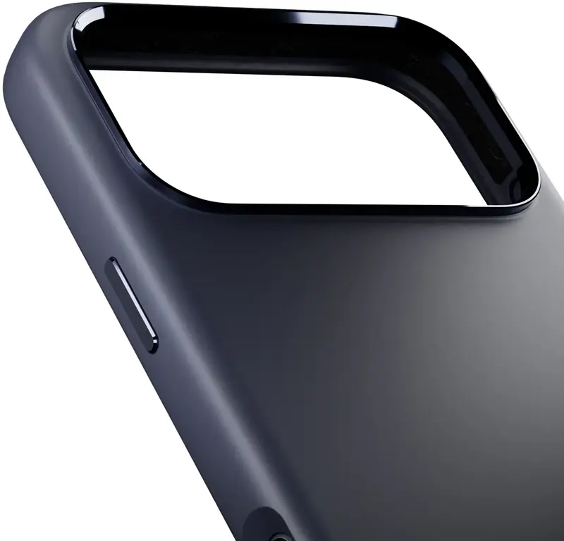 Чехол Puro Liquid Silicone Cover ICON MAG PRO with Magsafe for iPhone 17 Pro Max Dark Blue (PUIPC17P69ICONMPDKBL) - фото - №1