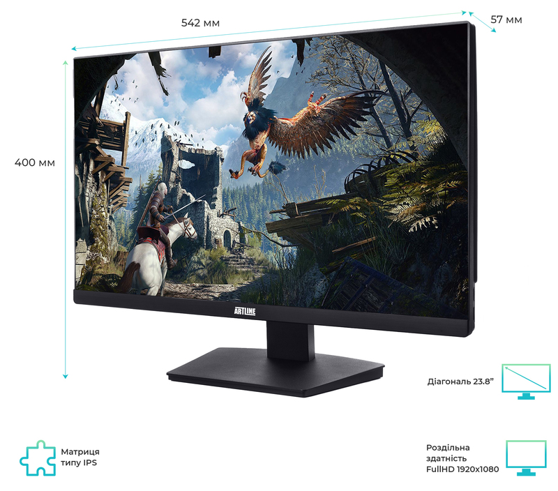 Моноблок ARTLINE Home G43 (G43v32Win) Black - фото - №1