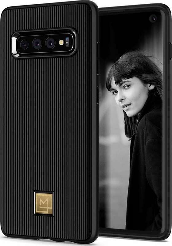 Чохол Spigen La Manon Classy (Black) 605CS25820 для Samsung Galaxy S10 фото