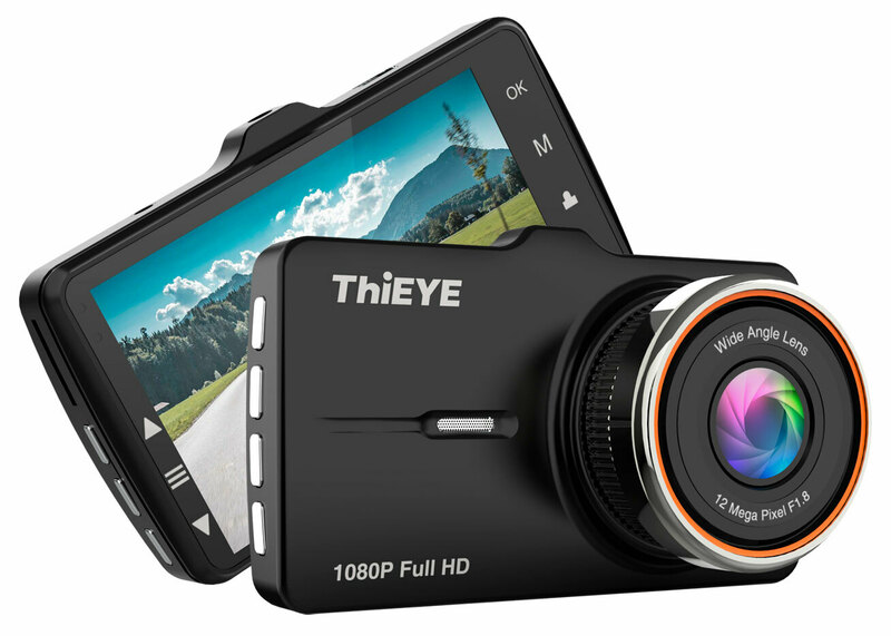 Видеорегистратор ThiEYE с камерой заднего вида Carbox 5R Dash Cam Real 1080P FullHD фото
