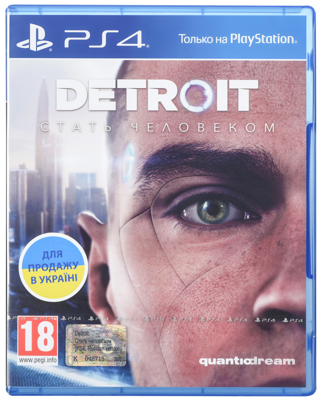 Диск Detroit. Стати людиною (Blu-ray) для PS4 фото
