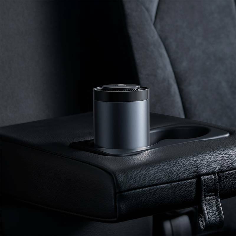 Автомобільний дифузор Baseus Ripple Car Cup Holder Air Freshener (black) SUXUN-BW01 фото