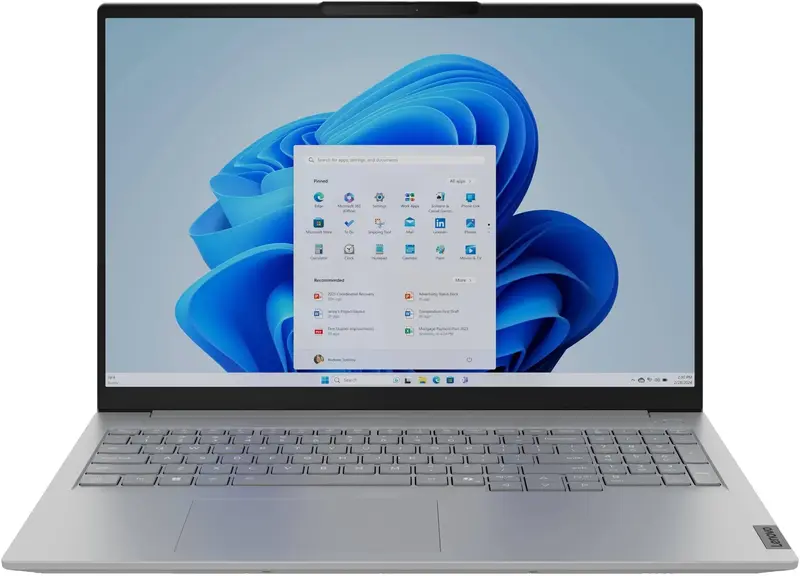 Ноутбук Lenovo ThinkBook 16 G8 IRL Arctic Grey (21SHA0BFRA) - фото - №0