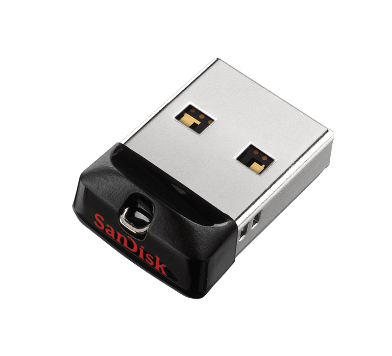 Флеш-память SanDisk Cruzer Fit 16GB USB 2.0 (Black) SDCZ33-016G-G35 фото