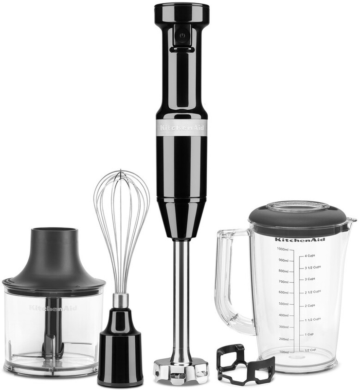 Блендер занурювальний KitchenAid Artisan (Чорний) 5KHBV83EOB - фото - №0