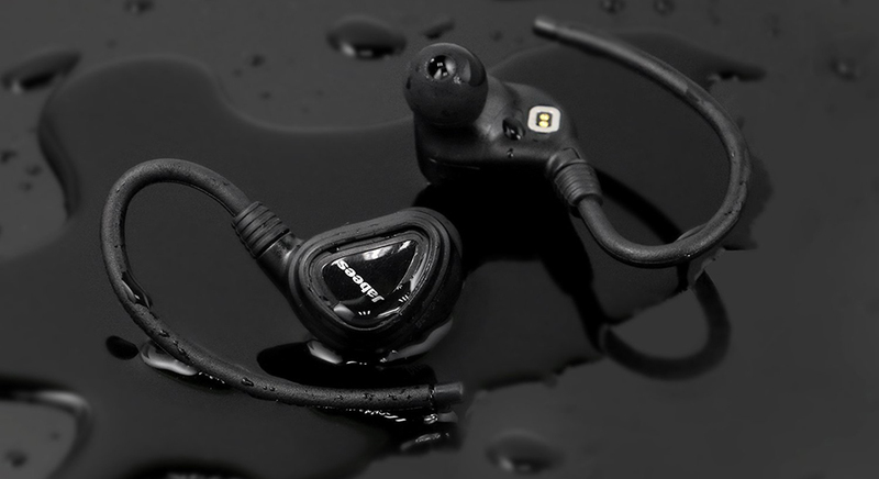 Бездротові навушники Jabees Bluetooth Shield True Wireless (Black) фото