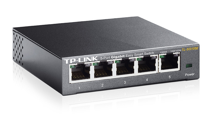 Комутатор TP-Link TL-SG105E мережевий 5-портовий гiгабiтний фото