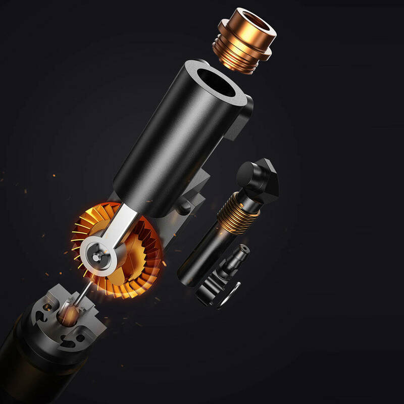 Автомобільний насос Baseus Energy Source Inflator Pump (Black) фото