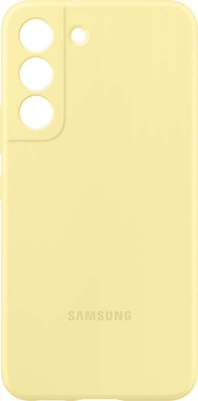 Чохол для Samsung s22 Silicone Cover (Butter Yellow) фото