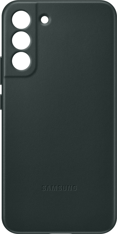 Чохол для Samsung s22 Plus Leather Cover (Forest Green) фото