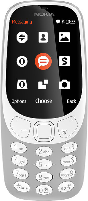 Nokia 3310 Dual Sim Grey (A00028101) фото