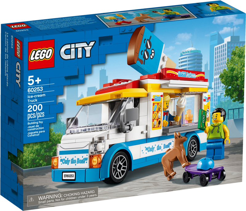 Конструктор LEGO City Фургон із морозивом 60253 фото