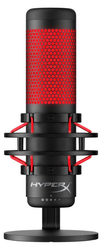 Микрофон HyperX QuadCast (Black) HX-MICQC-BK фото