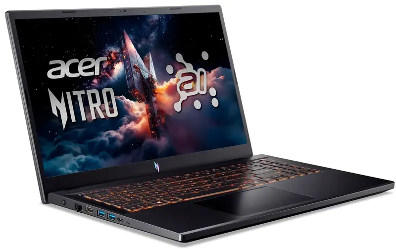 Ноутбук Acer Nitro V 15 AI ANV15-42-R5W3 Black (NH.U31EU.00C) - фото - №1
