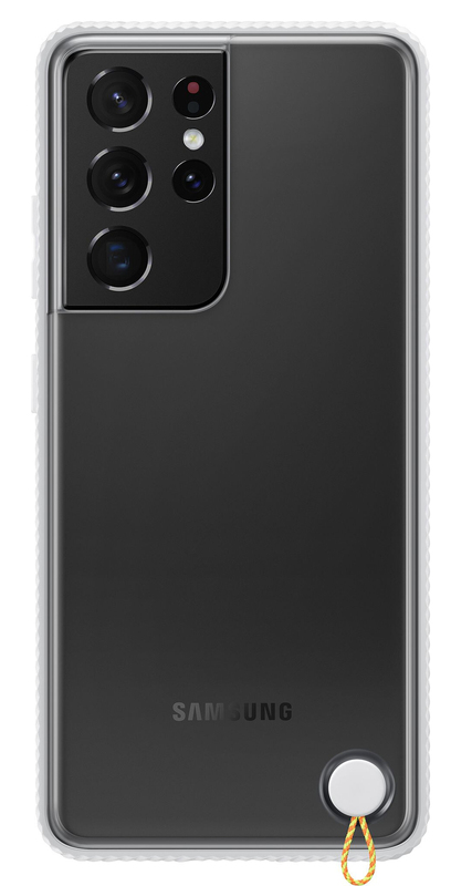 Чохол Samsung Clear Protective Cover (White) EF-GG998CWEGRU для Samsung Galaxy S21 Ultra фото
