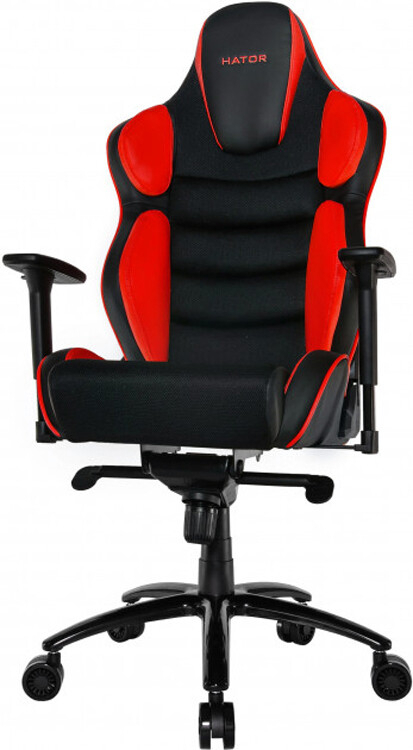 Ігрове крісло HATOR Hypersport V2 (Black/Red) HTC-946 фото