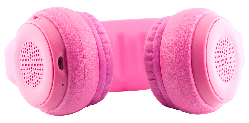Дитячі навушники Elesound Kids headphone with Bluetooth (ES-KBT100) Pink фото
