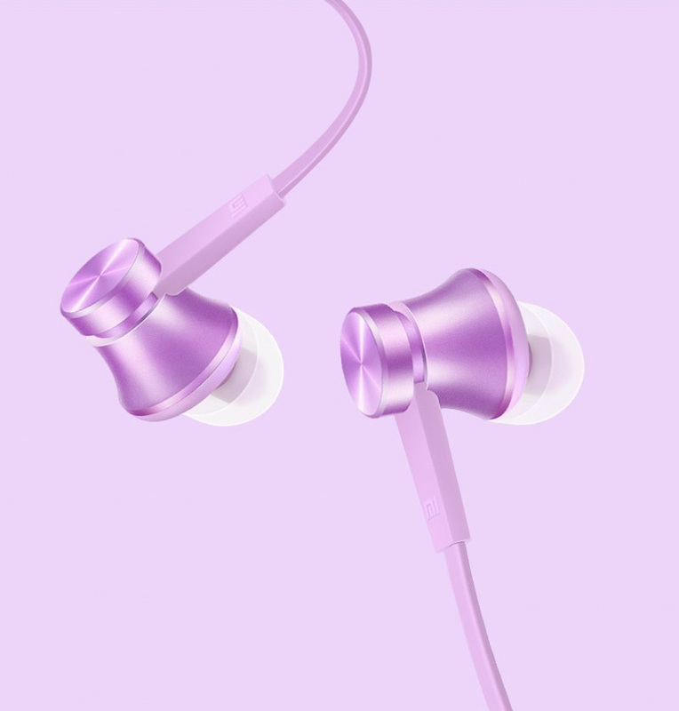 Навушники Xiaomi Mi In-ear headphones Basic (purple) фото
