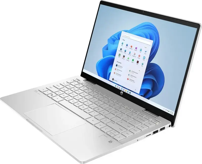 Ноутбук HP Pavilion x360 2-in-1 14-ek1003ua Natural Silver (826T1EA) - фото - №2