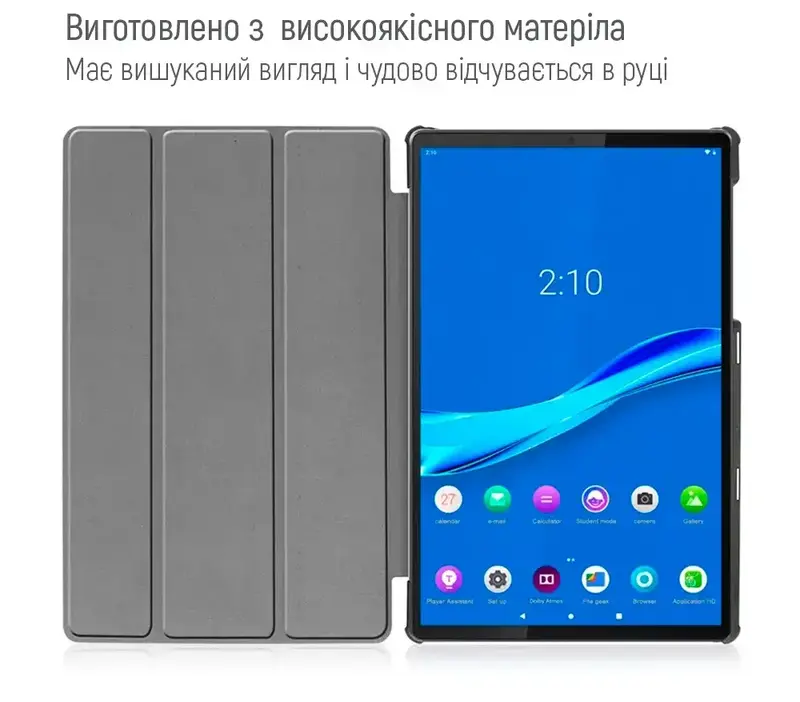 Чохол для планшета Samsung Galaxy Tab A9 ColorWay Вlack (CW-CTSGT110-BK) - фото - №9