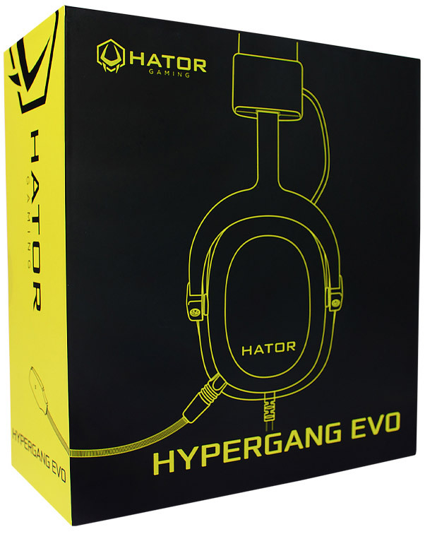 Гарнитура игровая HATOR Hypergang EVO (Black) HTA-810 фото