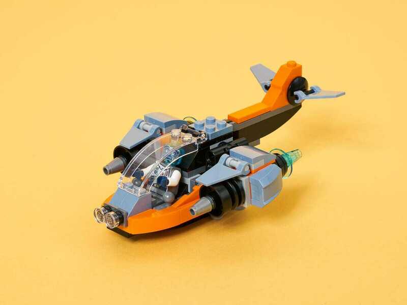 Конструктор LEGO Creator Кібердрон 31111 - фото - №15