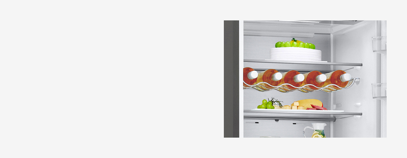 Двокамерний холодильник LG GW-B509SEDZ фото