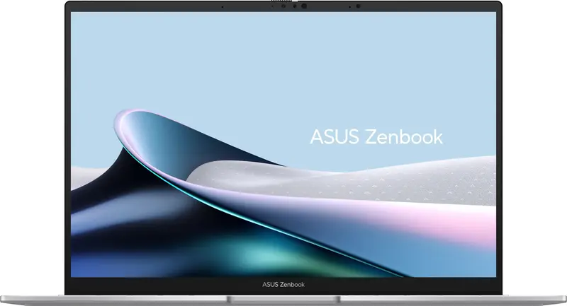 Ноутбук Asus Zenbook 14 OLED UX3405CA-ST1256 Foggy Silver (90NB14W2-M01V30) - фото - №3