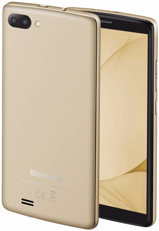 Blackview A20 1/8Gb (Gold) фото