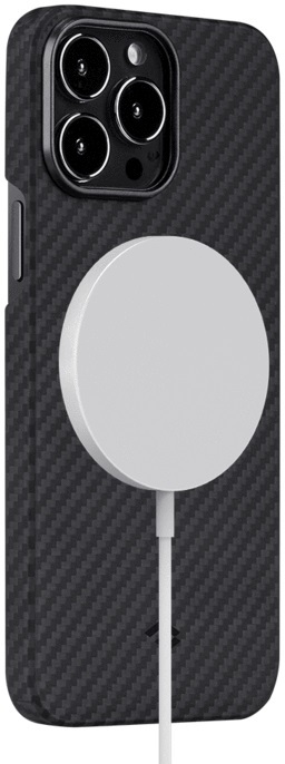 Чохол Pitaka MagEZ Case 2 Twill Black/Grey для iPhone 13 Pro KI1301P фото
