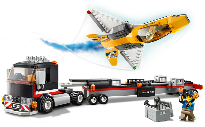 Конструктор LEGO City Транспортування літака на авіашоу 60289 фото