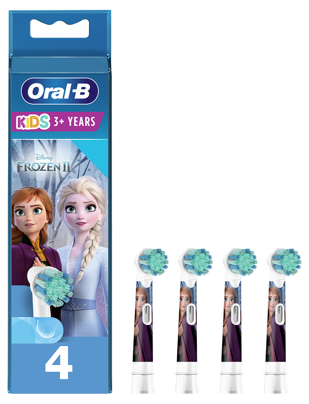 Сменные насадки к зубной щетке ORAL-B Kids Frozen II, 4 шт (4210201385233) фото